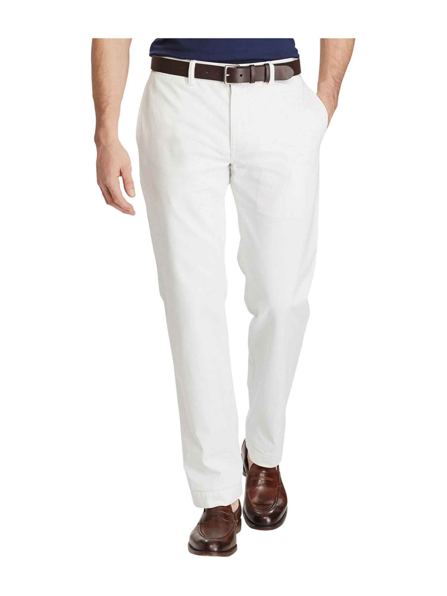 Ralph Lauren Mens Classic Suffield Casual Chino Pants white-2 30x30 ...