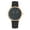 Black, variant on Student Quartz Watch Round Dial Faux Leather Adjustable Strap No Delay Time-checking High Accuracy Lightweight Unisex Wristwatch Timepiece