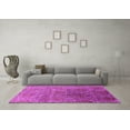 thumbnail image 3 of Ahgly Company Indoor Rectangle Oriental Pink Industrial Area Rugs, 2' x 4', 3 of 4