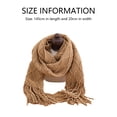 thumbnail image 2 of Kids Scarf Soft Warm Knit Neck Warmer Winter Classic Scarf For Boys Girls Wraps Soft Windproof Neck-Style:Style1;, 2 of 5