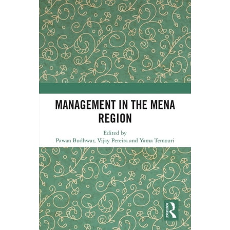 Management in the MENA Region, (Hardcover)