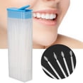 thumbnail image 1 of Qiilu Toothpick, Flosser,3pcs Flosser Interdental Brushes Toothpick Oral Teeth Cleaning Tool, 1 of 8