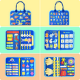 thumbnail image 6 of Busy Board Montessori Toys for Toddlers Preschool Learning Sensory Board, 6 of 8