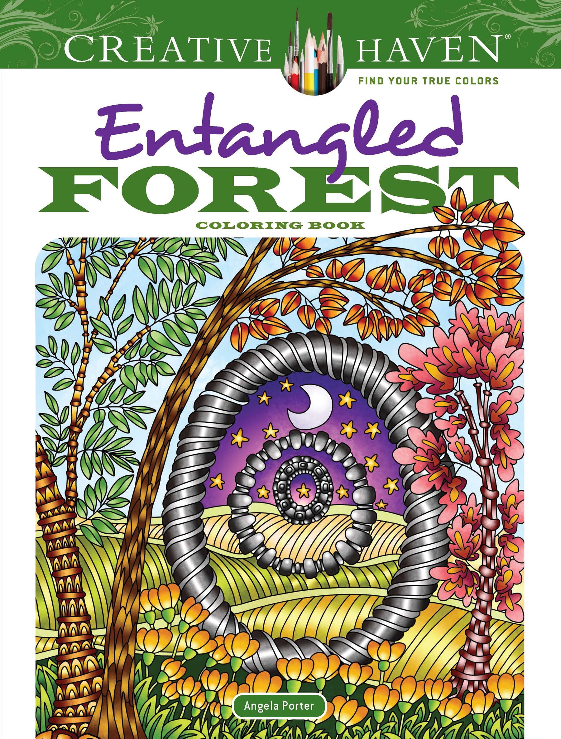 Creative Haven Coloring Books Creative Haven Entangled Forest Coloring