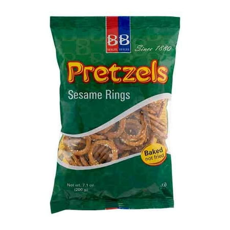 Sesame Pretzel Rings - Beigel Beigel Sesame Pretzel Rings