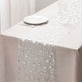 thumbnail image 4 of Hzzsbu Gold Silver Star Glitter Metallic Table Runner Bling Star Table Cloths Runner Thin Mesh Metallic Roll Table Runner Roll for Home Weddings Party Banquets, 4 of 7