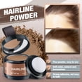 thumbnail image 4 of Instantly Hair Powder, Root Touch Up Hair Color Hairline Powder, Women Men Hair Powder Elevates Hairline for Women Men Thinning Hair, Light Brown, 4 of 11