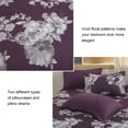 thumbnail image 5 of Davulos King Size Comforter Sets Bed in Bag,7 Pieces Floral Comforter Bedding Set for All Season, 5 of 7