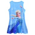 thumbnail image 1 of Frozen Elsa Princesa Camisón Niños Niña Sin mangas Ropa de dormir Vestido Ropa de dormir Pijamas Pjs, 1 of 2