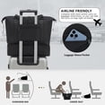 thumbnail image 4 of Travel Bag Weekender Bags for Women Overnight Duffel Bag with with Shoes Compartment and Wet Pocket, 4 of 7