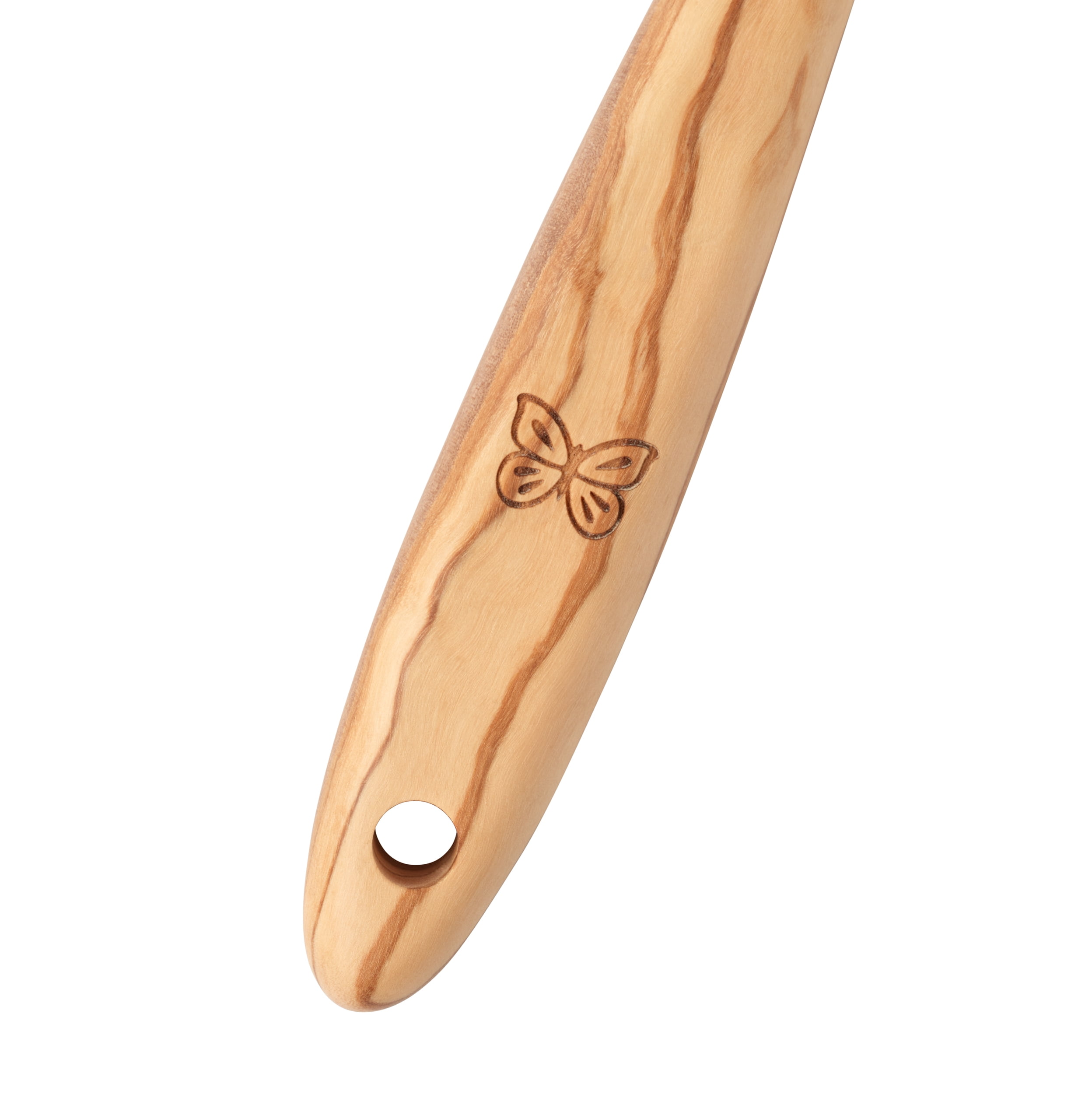 The Pioneer Woman Olive Wood 8.50 in Heat-Resistant Basting Brush