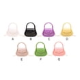 thumbnail image 2 of Qarigey Bolso compacto e impermeable de la jalea del silicón bolso elegante de la moda para mujer del paquete de Crossbody del PDA Bolsas de mensajero y de hombro rosa, 2 of 6