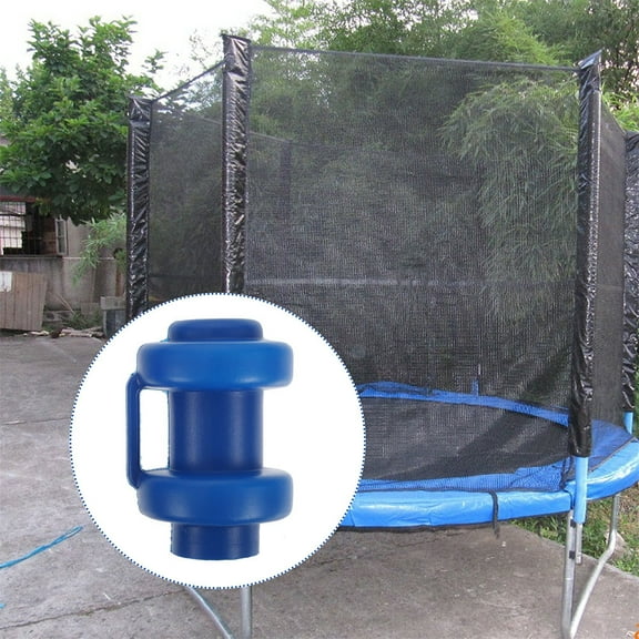 Raindrops Wear-Resistant Trampoline Pole Caps, Cup-Shaped Plastic Covers for Securing and