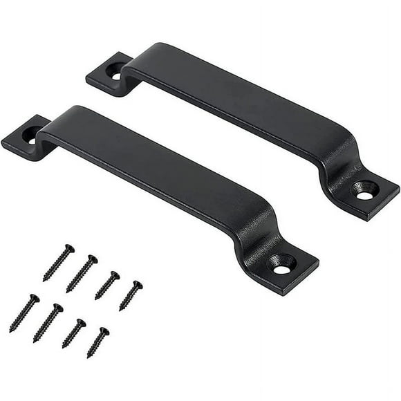 2pcs Wood Door Barn Door Handles Interior Door Handle Barn Door Handle