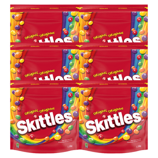 SKITTLES Original Chewy Candy Bulk Size 1.16kg/2.55lbs - Taste the