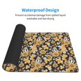 thumbnail image 3 of Pofeuu Sunflowers Bee Print Mouse Pad,Rubber, Multipurpose Comfortable Waterproof Mousepad Desk Mat for Gamer Office Home, 3 of 8