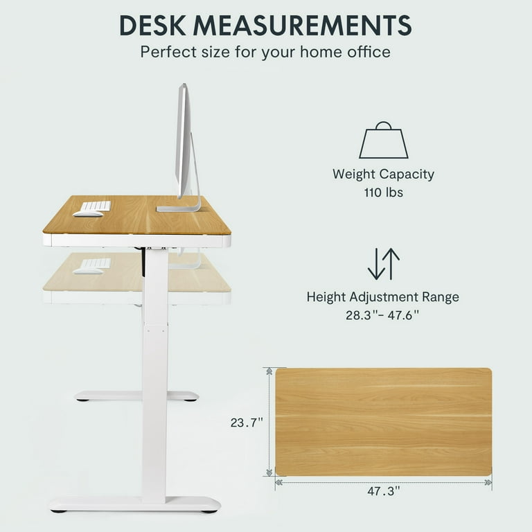 Comhar Standing Desk with Drawers