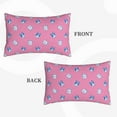 thumbnail image 4 of Daiia French Bulldog Bedding Waterproof Pillow Protector Zippered Queen – Bed Bug Proof Pillow Encasement-16"x24", 4 of 9