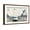 Brown Frame, variant on Art.com A Ketch of the Mitsui Shop in Surugstreet in Edo Art Print by Katsushika Hokusai, 18" x 12"