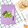 thumbnail image 3 of Silicone Cutting Board Foldable Reversible Non Slip Cutting Mat Food-Grade BPA Free Dishwasher Safe Kitchen Tools for Camping, 3 of 7