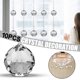 thumbnail image 5 of XWSHYW Decoraciones para El Hogar 10 Piezas de Cristal Transparente para Decoración de Jardín, Colgante para Exteriores., 5 of 6