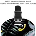 thumbnail image 4 of Square 2Pack PU Leather Panther in the Jungle Cruise Luggage Tag with Privacy Cover and Name ID Tag for Travel Handbags Backpacks Luggage Tags, 4 of 6