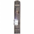 thumbnail image 1 of Oxford 18 in. Plate Set with Knobs - Single Deadbolt Set 2.38 in. Backset, Antique Brass Finish, 1 of 1