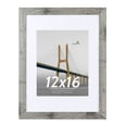 thumbnail image 5 of Scholartree 2 PACK 12 x 16 Wood Gallery Picture Frames, 12x16 Matted to 8.5x11 Wall Frames, Gray, 5 of 5
