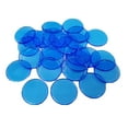 thumbnail image 1 of 100PCS/Set Plastique 19mm Chips Multi Enfants Jeu Marqueurs de Couleur Fournitures Multi Couleurs Chips Bingo Amusant Club Familial Enfants Jeu Fournitures Compter Math Jouets, 1 of 9