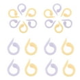 thumbnail image 1 of 20Pcs Knitting Stitch Markers for Weaving Tools Assorted Color Plastic Marking Stitches Compact Design, 1 of 8
