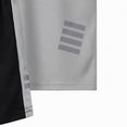 thumbnail image 4 of HCNTES Quick-Dry Toddler Boy Active Wear Neon Reflective Stripe Tee and Shorts 2-Piece Set Toddler Boy Summer Clothes, 4 of 5