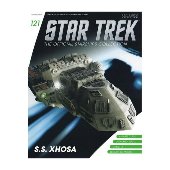 Eaglemoss Star Trek Starships SS Xhosa Magazine