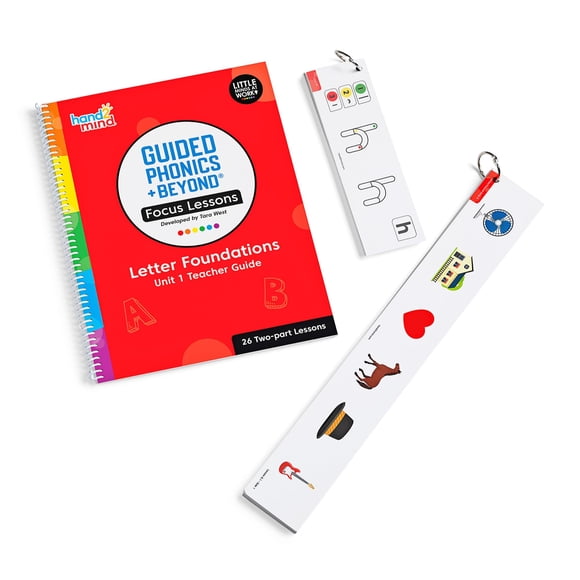 Guía para profesores hand2mind Guided Phonics + Beyond Unit 1