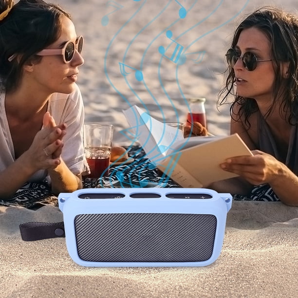 Funda de silicona a prueba de golpes y anticaídas para Anker Soundcore Motion 300 (azul)