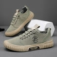 thumbnail image 2 of Quealent Adult Men Shoes Barefoot Shoes for Men Casual Men Sneakers Low Top Breathable Casual Sneakers Walking Men S Casual Shoes Size 9 1/2 Green 10.5, 2 of 5