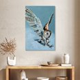 thumbnail image 2 of Elephant Stock At Last Wall Art - Vertical Canvas Wall Art - Living Room Wall Decor - Animal Canvas - Blue And Teal Decor By Heylie Morris - 24" x 36", 2 of 4