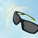 thumbnail image 4 of Gafas de sol polarizadas para deportes al aire libre Lente TAC | Gafas de plástico envolventes de montura completa | Resistente al agua y al aceite | Ultra ligero Flexible | Colores variados |, 4 of 5