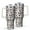 Cameosa-1, variant on Leopard Print 40oz Tumbler– Stainless Steel Insulated Tumbler with Handle and Straw, Large Capacity Travel Cup for Hot & Cold Drinks