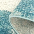 thumbnail image 3 of Ladole Rugs Turquoise Blue and Black Grey Extra Large Area Rug Carpet For Living Room Patio Size, 3 of 4