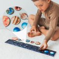 thumbnail image 2 of Sistema Solar Rompecabezas Juguete Planetas De Madera Rompecabezas Pensamiento Formación Educativa Juguetes Grandes Regalos Forbeige, 2 of 2