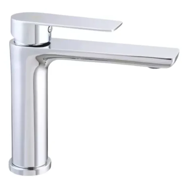Llave Mezcladora Monomando De Lavabo Acero Inoxidable Mb-786
