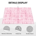 thumbnail image 4 of YFYANG Microfiber Dish Drying Mat for Kitchen, Reusable Pink Diamond Pattern Large Dish Mat, 18" x 24", 4 of 9
