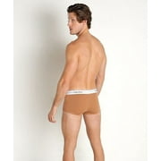 Calvin Klein NB3343-904 Men Cotton Stretch Natural Boxer Brief 3-Pack Sz XL LG21