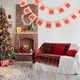 thumbnail image 4 of Adornos navideños, pancartas de lino Feliz Navidad., 4 of 5