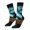 2 Black-2, variant on Blue Viper Snake Print Adult Socks for Men & Women,Calf Socks, Ankle Socks,Boots Socks,Breathable Casual Sock,Unisex Crew Socks