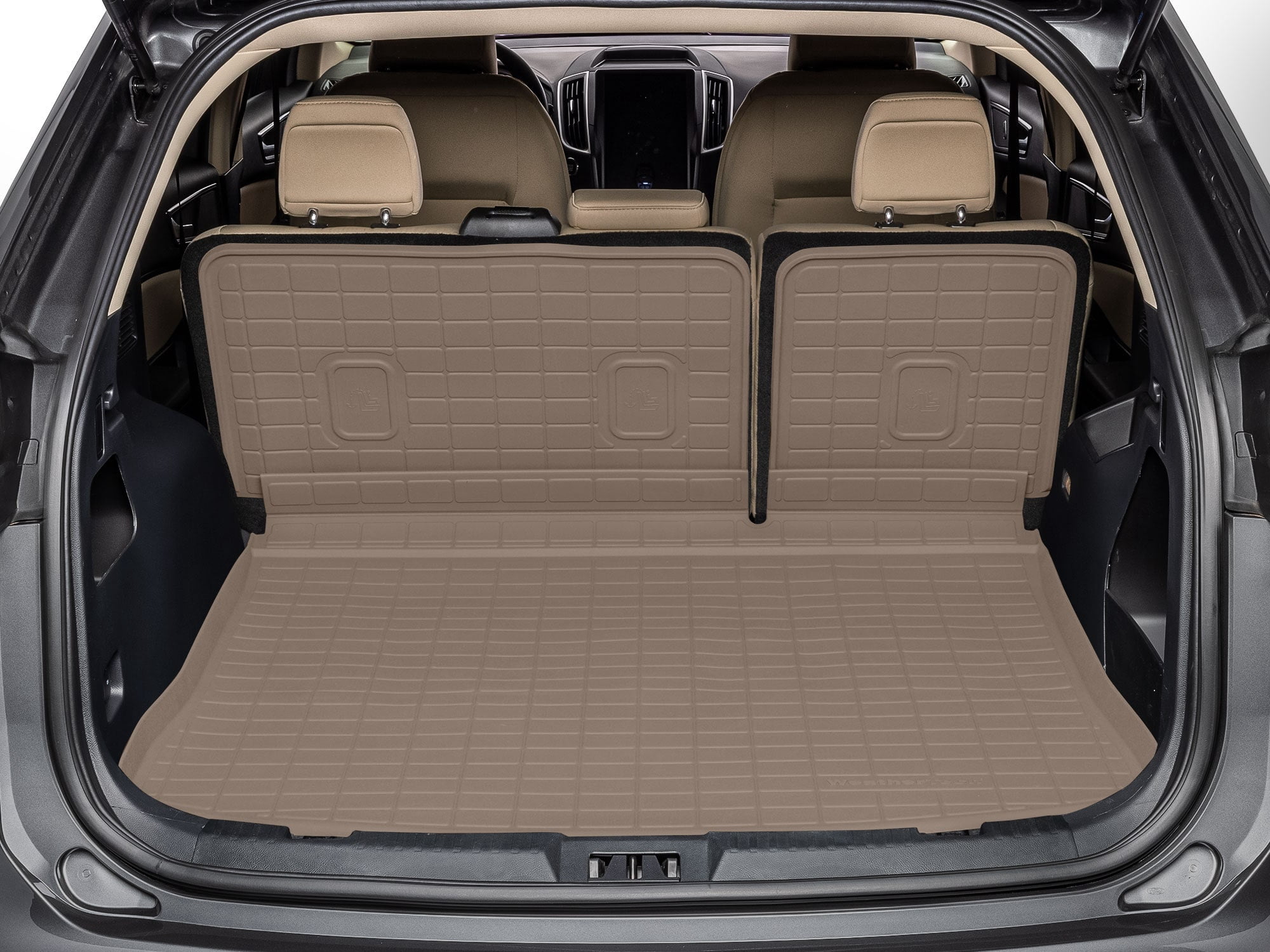 WeatherTech Cargo Liner HP compatible with Ford Edge ST, Edge - Behind 2nd Row Tan
