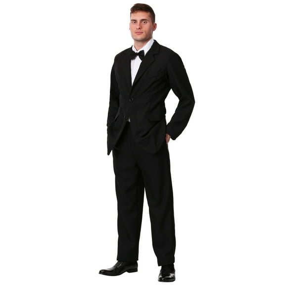 Plus Size Black Suit Costume