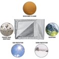 thumbnail image 5 of Cubierta de aire acondicionado YONGSHENG impermeable a prueba de polvo y nieve 80 x 28 x 54 cm gris plateado, 5 of 5