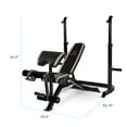 Marcy Diamond Elite Adjustable Olympic Bench MD879