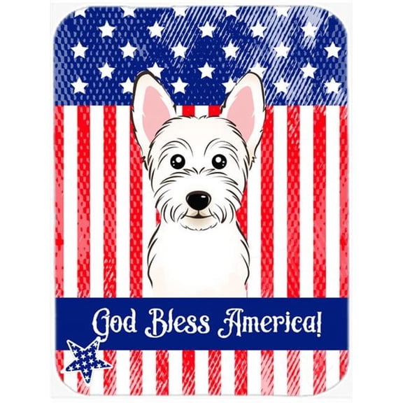 Carolines Treasures  Westie Mouse Pad- Hot Pad or Trivet